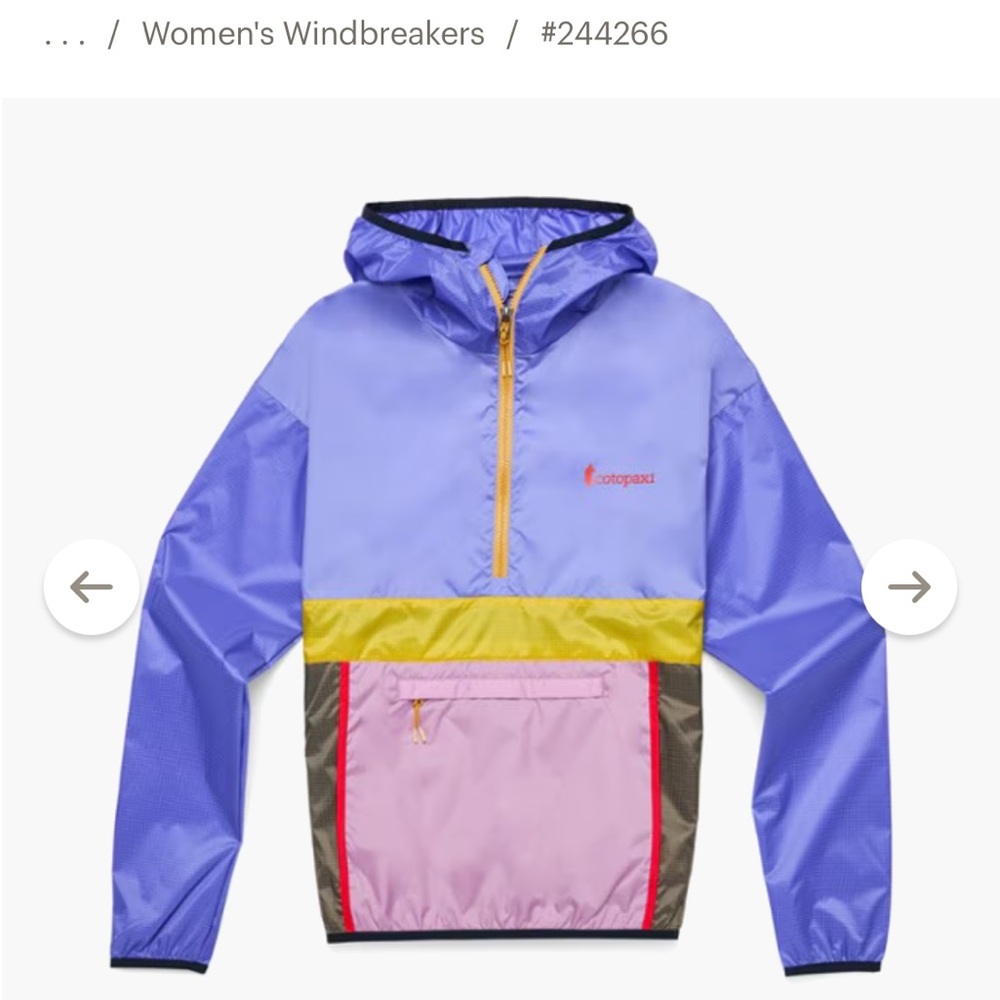 Cotopaxi Teca windbreaker